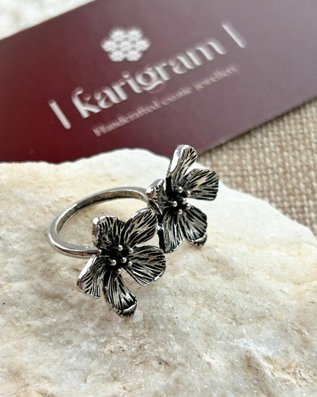 BLOESEM DUO | Verstelbaar ring