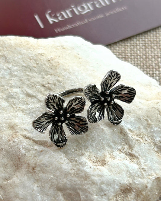 BLOESEM DUO | Verstelbaar ring